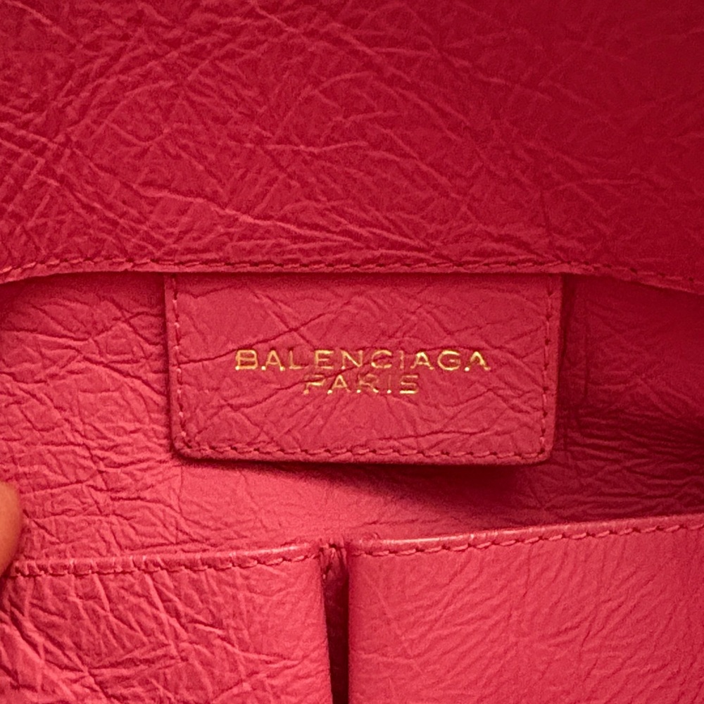 Balenciaga project Pink Leather Tote Bag 14x14"x5" - Picture 11 of 17